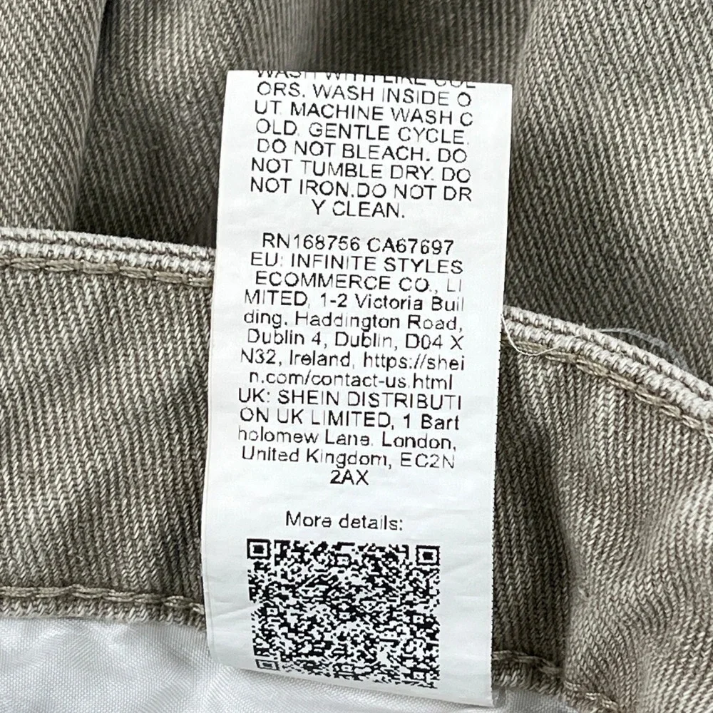 Dazy Designer Jeans Mens Medium Brown Denim Cotton Stretch Casual Straight Leg